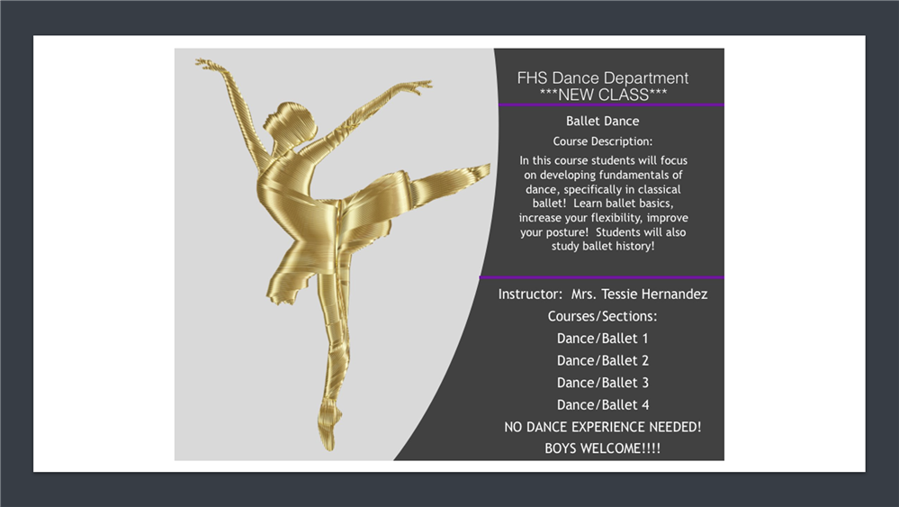Dance Department 